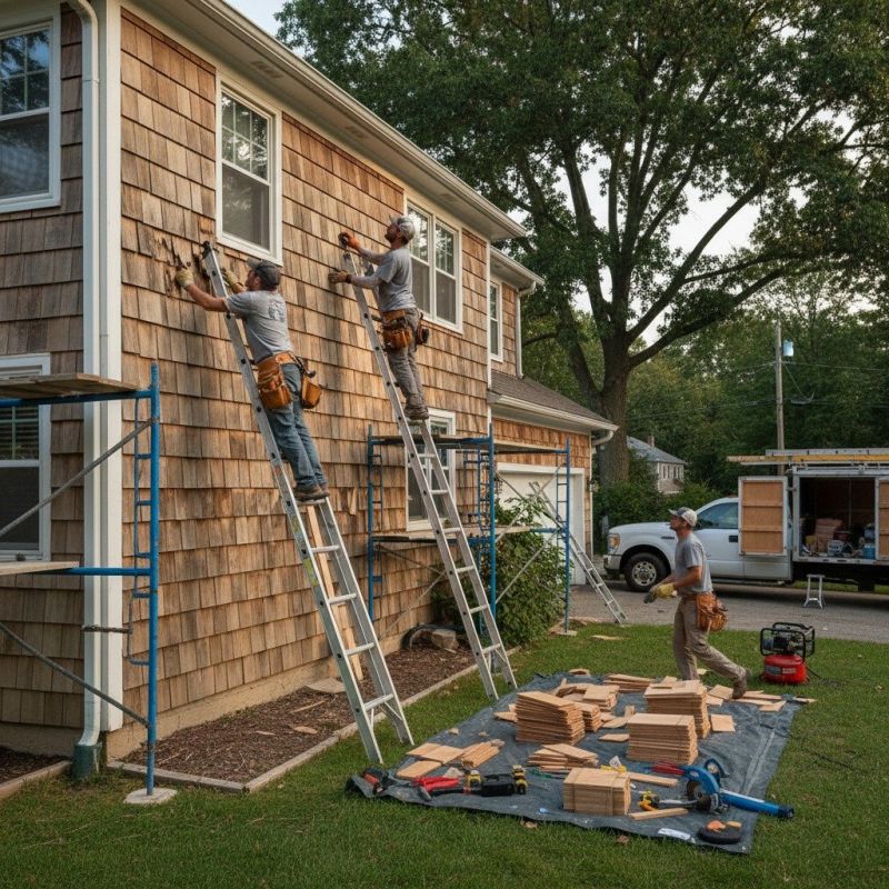 Cedar Shingles Replacement